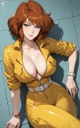 ai_generated alternate_breast_size april_o'neil april_o'neil_(tmnt_1987) big_breasts breasts cleavage’s large_breasts paulinebabe tagme teenage_mutant_ninja_turtles