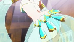 1girls animated ass ass_shake belly_dancer belly_dancer_outfit blue_panties harem_outfit jewelry panties saaya_(suisei_no_gargantia) suisei_no_gargantia twerking