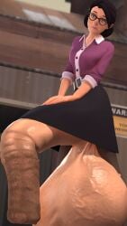 1futa 3d big_balls big_penis foreskin foreskin_overhang futa_only futanari glasses huge_balls huge_cock hyper hyper_balls hyper_foreskin hyper_penis ineffective_skirt lamanthias miss_pauling penis_under_skirt skirt solo solo_futa source_filmmaker team_fortress team_fortress_2 valve