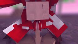 1boy 1boy1girl 1girls 3d animated anthro bovid cow cubic_breasts female_on_feral flamingono interspecies matilda_(flamingono) minecraft mooshroom mooshroom_(minecraft) no_sound pov tagme udders video