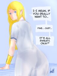 a_link_between_worlds ass ass_focus ass_up blonde_female blonde_hair blonde_hair_female butt comic comic_page comic_panel day dress dress_shirt dressed elf elf_ears elf_female elf_girl english english_commentary english_dialogue english_text female female_focus female_only lidipon png princess_zelda see-through see-through_clothing see-through_panties super_smash_bros._ultimate sweat sweating sweaty sweaty_body sweaty_clothes tagme the_legend_of_zelda the_legend_of_zelda:_a_link_between_worlds