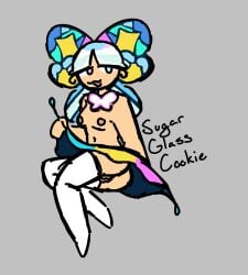 bad_anatomy bad_art breasts cookie_run cookie_run_kingdom cookie_run_ovenbreak sugar_glass_cookie