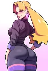 1girls 2024 2d 2d_(artwork) ai_generated ass cassidy_(pokemon) game_freak mullon nintendo novelai pokemon pokemon_(anime) pokemon_(game) solo solo_female solo_focus team_rocket thick_thighs