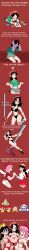 adeleine bikini cartoony clothing comic exotic_dancer female group human king_dedede kirby kirby_(series) kolsan male meta_knight pale_skin queen_ripple ribbon_(kirby) stripper stripper_pole swimwear waddle_dee