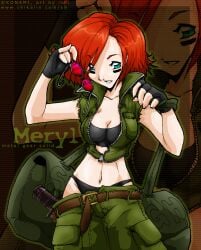 meryl_silverburgh metal_gear metal_gear_solid tagme