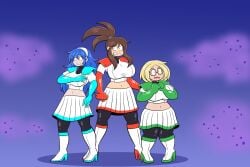 ass_expansion breast_expansion corruption drone droneification enemy_conversion female mind_control prinnydood robot robot_girl robotization thigh_expansion