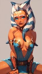 ahsoka_tano ai_generated electroworld orange_skin