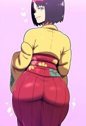 1girls 2024 2d 2d_(artwork) ai_generated ass big_ass erika_(pokemon) game_freak mullon nintendo novelai pokemon pokemon_(anime) pokemon_(game) pokemon_frlg solo solo_female solo_focus thick_thighs