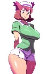 1girls 2024 2d 2d_(artwork) ai_generated bianca_(pokemon_heroes) game_freak large_breasts mullon nintendo novelai pokemon pokemon_(anime) pokemon_(game) solo solo_female solo_focus thick_thighs