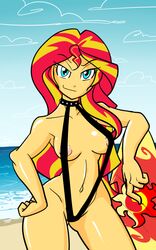 sunset shimmer from equestria girls by female