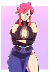 1girls 2024 2d 2d_(artwork) ai_generated game_freak lorelei_(pokemon) mature_female mullon nintendo novelai pokemon pokemon_(anime) pokemon_(game) pokemon_gsc pokemon_hgss solo solo_female solo_focus thick_thighs