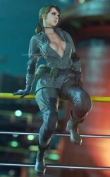 quiet (metal gear) from metal gear by leonyash3d