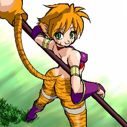 breath_of_fire breath_of_fire_ii catgirl clothing katt_(breath_of_fire) tagme