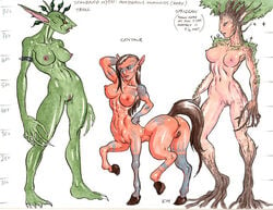 centaur dungeons_&_dragons lvl9drow mythology nipples pussy spriggan taur troll wizards_of_the_coast