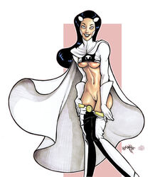 1girls 2007 catthouse_studios color colored dc_comics female female_only legion_of_superheroes phantom_girl solo tcatt