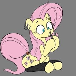 fishnets fluttershy_(mlp) fluttershy_(mlp) my_little_pony my_little_pony_friendship_is_magic sl0th