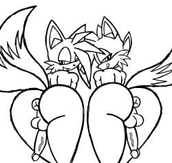 2boys anthro anus femboy fox furry jasie_the_fox jasielewdko jasienorko male miles_prower otoko_no_ko tagme tails tails_the_fox twink