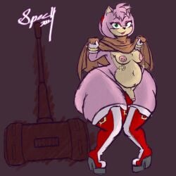 1futa amy_rose anthro balls breasts chubby chubby_futanari full-package_futanari furry futanari small_breasts small_penis solo solo_focus solo_futa sonic_(series) sonic_the_hedgehog_(film) sonic_the_hedgehog_(series) specnsfw testicles thick thick_thighs thighs wide_hips