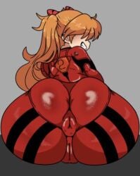 asuka_langley_sohryu huge_ass inakotho neon_genesis_evangelion plugsuit wide_hips