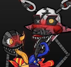 1boy 1boy1girl 1girls 2_heads 2_penises ambiguous_gender animatronic animatronics anthro blue_penis caloxya canid canine cock crack_pairing crack_ship damaged daycare_attendant_(fnaf) dick digital_drawing_(artwork) digital_media_(artwork) diphallia diphallism duo endoskeleton eye_socket f/m female female/male five_nights_at_freddy's five_nights_at_freddy's:_security_breach five_nights_at_freddy's_4 fnaf fox furry? genital_fluids genitalia genitals lipstick m/f male male/female male_pov missing_eye moondrop multi_genitalia multi_penis nightmare_mangle no-human no_human no_humans oral oral_pov oral_sex orange_eyes orange_eyes_female orange_penis penis penis_in_eye penis_in_mouth png pov red_cheeks red_lipstick sex sharp_teeth slimy_cock slimy_penis socket straight straight_sex sundrop tentacle_penis tongue tongue_out two_tone_body vulpine white_body x_pupil