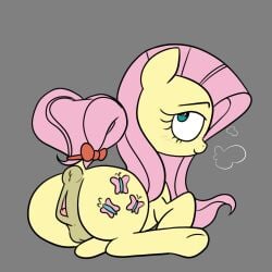 anus fluttershy_(mlp) my_little_pony pussy sl0th