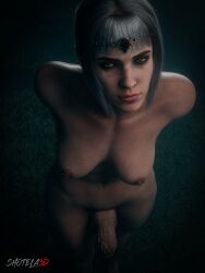 1futa 3d 3d_render baldur's_gate_3 balls belly big_breasts black_hair breasts circlet erect_nipples flaccid flaccid_penis freckles freckles_on_face futanari huge_cock light-skinned_futanari looking_at_viewer navel navel_piercing nipple_piercing nipples nude nude_futanari penis piercings pink_nipples pubes pubic_hair pubic_stubble scar_on_face shadowheart shotela3d stubble tagme testicles veiny_penis