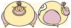 bbw big_ass big_breasts breasts bubble_butt cleavage huge_ass huge_breasts hyper_breasts monobutt overweight puffster3 thick_thighs wide_hips