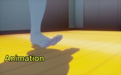3d animated animation barefoot feet feet_fetish foot_fetish foot_worship longer_than_30_seconds mmd shorter_than_one_minute sound stomp stomped stomping tagme trample trampled trampling video