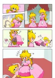 paper peach from mario (series)