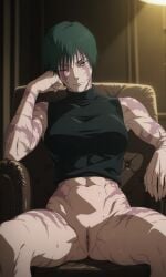maki zenin from jujutsu kaisen by aidontknow