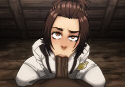 gabi braun from attack on titan by baddiesart