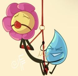 flower (bfdi) from battle for dream island by fizzyfox (artist)
