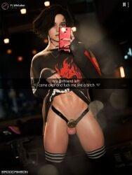 1boy 1femboy 3d 3d_(artwork) balls black_hair blue_eyes chastity_cage chastity_device cheating cheating_boyfriend femboy feminine feminine_body feminine_faced_male feminine_male feminine_pose feminization feminized feminized_male gay gay_male girly girly_boy lies_of_p light-skinned_femboy light-skinned_male light_skin male male_only phone pinocchio_(lies_of_p) sadocrimson3d selfie short_hair sissy trap yaoi