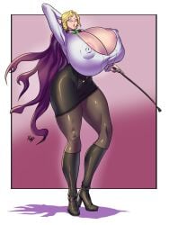 1female 1girls adult adult_female ass big_ass big_breasts blonde-haired_female blonde_female blonde_hair blonde_hair_female boots breasts breasts_bigger_than_head dat_ass female glasses glynda_goodwitch green_eyes high_heel_boots high_heels hourglass_figure hourglass_figured_female large_breasts long_legs milf mommy mommy_milkers older_female pantyhose rooster_teeth rwby sheer sheer_clothes sheer_clothing sheer_legwear sketch teacher teasing tesan thick thick_ass thick_hips thick_thighs thigh_highs thighhighs thighs viz_media