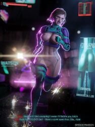 1girls 3d 3d_(artwork) abs big_breasts bimbo bimbo_body black_lipstick breasts brown_hair busty busty_female clenched_teeth comic comic_page crossover curvaceous curvy curvy_female curvy_figure cyberpunk cyberpunk_2077 ellie_(the_last_of_us) ellie_williams english_text female female_focus female_only femsub gun large_breasts light-skinned_female light_skin lipstick long_hair makeup maledom no_bra no_panties no_underwear nude nude_female pistol pubes pubic_hair punk punk_girl running sadocrimson3d sci-fi soldier super_soldier tactical_gear tactical_nudity text the_last_of_us the_last_of_us_2 thick_thighs thighhighs thighs toned toned_female video_game_character video_game_franchise warrior weapon wide_hips