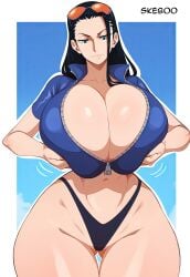 ai_generated female female_only nico_robin one_piece skeboo