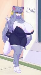 big_breasts breasts dullyarts female furry huge_breasts milf tagme thick_thighs wide_hips