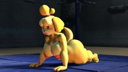 1girls 3d 3d_animation animal_crossing animated anthro barefoot big_breasts breasts canine canine daemont92 exercise exercising exhibitionism female gym isabelle_(animal_crossing) mp4 nintendo no_sound nude shortstack solo source_filmmaker swimming tagme thick_thighs underwater vagina video voluptuous wide_hips