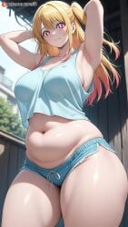 1female 1girl 1girls 1woman ai ai_art ai_generated armpit armpit_crease armpit_fetish armpits armpits_fetish artificial_intelligence bangs bbw belly big_arms big_boobs big_breasts big_hips big_stomach big_thighs big_tits big_titties big_waist blonde_hair boobs braless breasts chubby chubby_body chubby_female chubby_girl chubby_woman curvy curvy_body curvy_female curvy_girl curvy_woman fat fat_body fat_female fat_girl fat_woman female gigantic_thighs hips hoshino_ruby huge_arms huge_boobs huge_breasts huge_hips huge_stomach huge_thighs huge_titties large_arms large_boobs large_breasts large_hips large_stomach large_thighs large_tits large_titties long_hair long_sidelocks massive_arms massive_hips massive_stomach massive_thighs no_bra orange_hair oshi_no_ko outdoors patreon plump plump_body plump_female plump_girl public public_exposure public_indecency red_eyes reveri3 sideboob sidelocks silhouette silhouetted_body solo solo_female solo_girl solo_woman standing stomach tank_top tanktop thick thick_arms thick_body thick_female thick_girl thick_hips thick_stomach thick_thighs thick_waist thick_woman thighs tits titties waist white_eyes wide_hips wide_waist yellow_hair