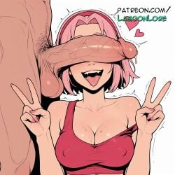 sakura haruno from naruto by lagoonlore