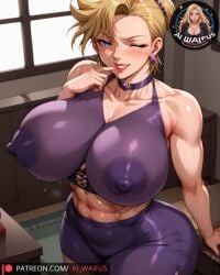 1girls ai_generated ai_waifus_ blonde blonde_female blonde_hair blonde_hair_female blue_eyes blue_eyes_female cameltoe cleavage curvy erect_nipples female gigantic_breasts huge_areolae huge_ass immorality_(oav) in_no_houteishiki nai_diffusion puffy_nipples realistic red_lips sonia_(in_no_houteishiki) stable_diffusion thick_lips voluptuous wide_hips yellow_hair