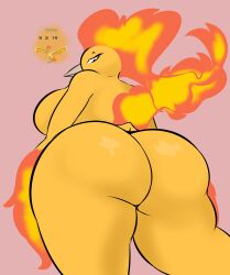 big_ass big_breasts breasts bubble_butt female furry huge_ass huge_breasts moltres plantedpot tagme thick_thighs wide_hips