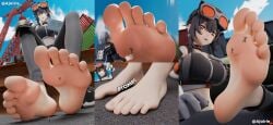 ajairie female giant giantess girl grace_howard macro micro tagme zenless_zone_zero