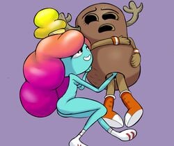 breasts cartoon_network female female_only fingering no_humans penny_fitzgerald penny_fitzgerald_(peanut) rachel_wilson te the_amazing_world_of_gumball young yuri