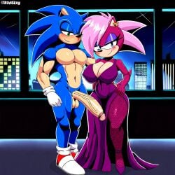 ai_generated ass blue_body blue_fur breasts female incest magenta_fur male male/female pink_hair sex sonia_the_hedgehog sonic_(series) sonic_the_hedgehog sonic_the_hedgehog_(series) sonic_underground straight veiny_penis