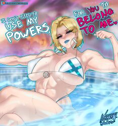 1girls abs emma_frost female female_only huge_breasts human marvel shinda292 solo solo_female voluptuous