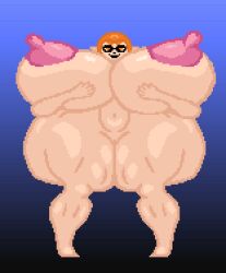 1girls animated barefoot big_ass big_breasts big_butt completely_nude completely_nude_female female female_only full_body huge_ass huge_breasts huge_butt inkling inkling_girl naked naked_female nude nude_female pixel_animation pixel_art solo solo_female splatoon the_inclined_trunk