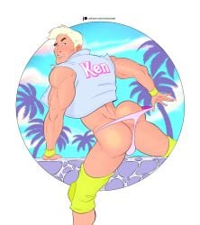 barbie_(2023) barbie_(franchise) centurioxart ken_carson male male_only tagme thong thong_aside