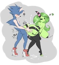 1boy1girl ass big_ass big_boobs big_breasts big_tits boobs breasts butt cum cum_inside dullvivid excited female nipples penis sega sex smile sonic_(series) sonic_the_hedgehog sonic_the_hedgehog_(series) tits vale zeena