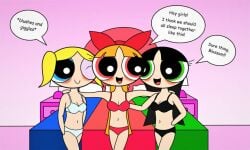 artstyle_imitation blossom_(powerpuff_girls) bubbles_(powerpuff_girls) buttercup_(powerpuff_girls) powerpuff_girls underwear